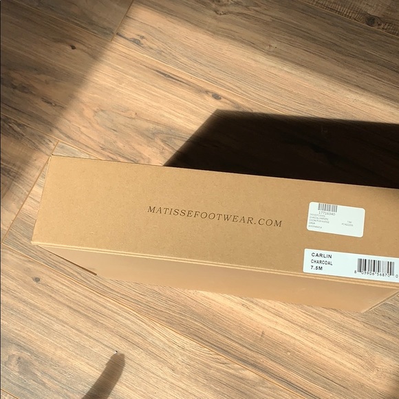 Taupe boots with Black Whipstitch design. - Picture 6 of 6